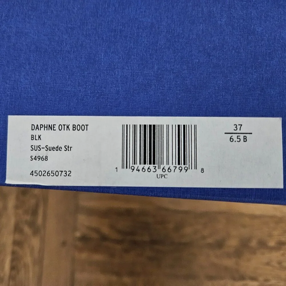 Stuart Weitzman | Daphne OTK Suede Boots size 6.5 | NEW IN BOX - Picture 15 of 15